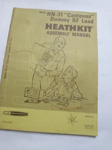 Heathkit HN-31 Cantenna Dummy RF Load Assembly Manual 595-527-02, 1962 - Bild 1 von 3
