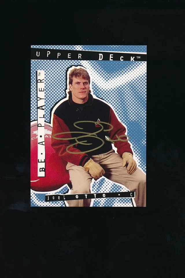 1994 - 1995 Autograph Upper Deck Be A Player #69 Joel Otto Signed - Image 1 of 2