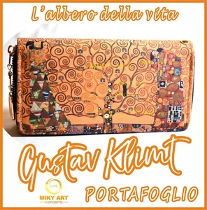 Der Baum des Lebens Gustav Klimt Geldbörse Portemonnaie портфель Portemonnaie  - Bild 1 von 2