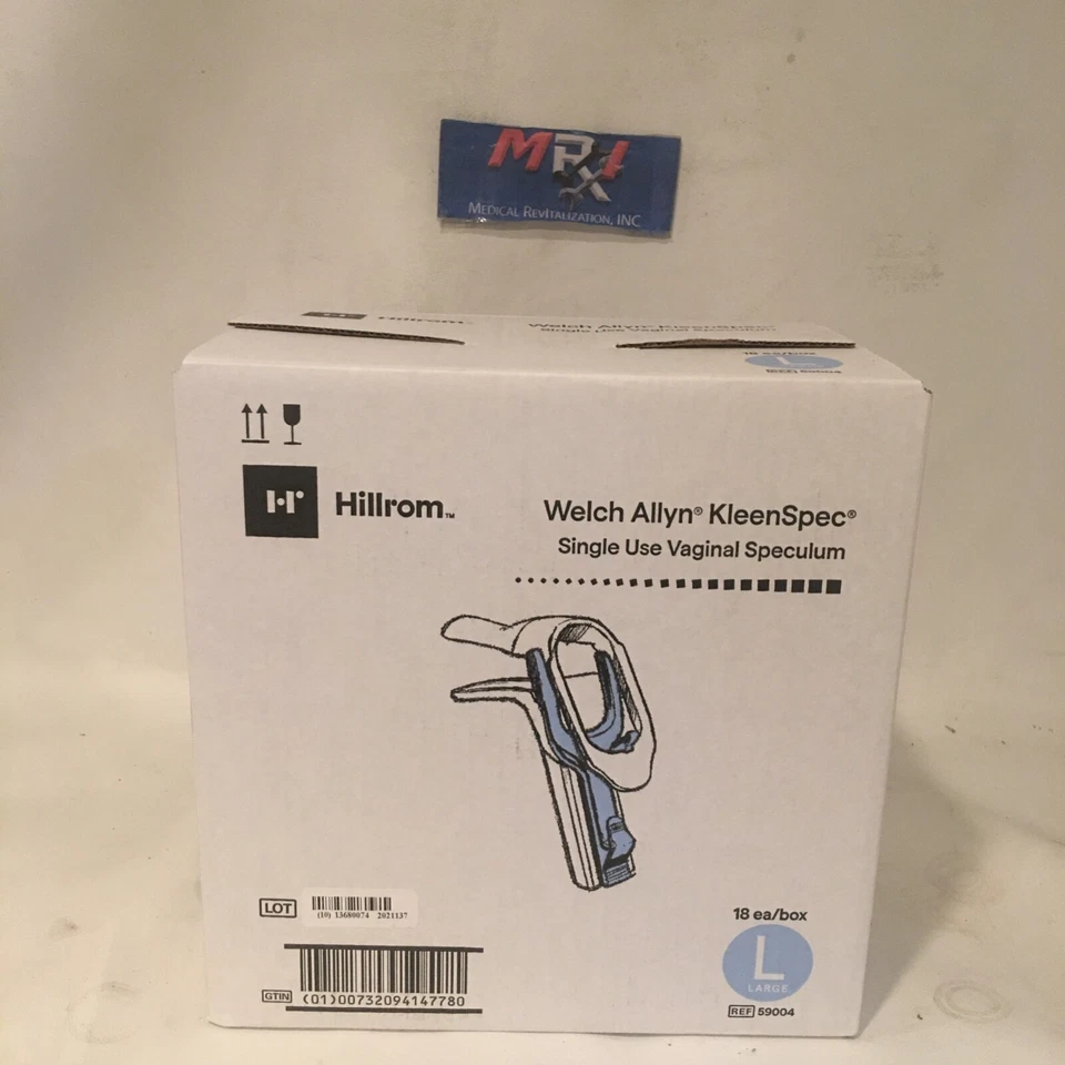 Welch Allyn KleenSpec Ref 59004 Disposable Vaginal Speculum Large