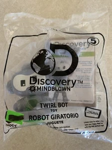 McDonald's Happy Meal toy Discovery #Mindblown #5 Green Twirl Bot 2020 NIP - Picture 1 of 2