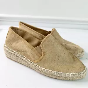Schutz NEU Espadrille Plateau Slipper Flats Gr. 8 - Bild 1 von 7