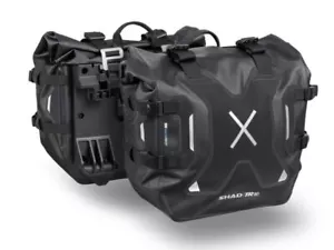 Shad 30L Waterproof Pannier & Fit Kit Harley Davidson Pan America 1250 2021-2024 - Picture 1 of 10