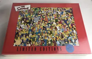 The Simpsons Montage of Characters 1000 Pc Puzzle Limited Editions 2001 Sealed - Picture 1 of 10