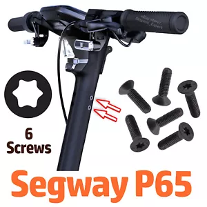 6x Torx Head STEM SCREWS Segway Ninebot P65 Scooter Star Nut Security Bolts - Picture 1 of 9