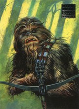 2009 Star Wars Galaxy Series 4 BASE Trading Card #107 TALES OF CHEWBACCA