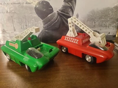 Lote de 2 coches informáticos Eldon (1971) hechos en Japón Foto 1 de 4