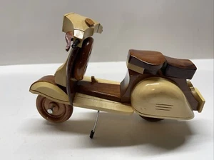 Holzroller Modell, Mod Scooter, Vespa Lambretta Style Roller Modell Vietnam - Bild 1 von 18