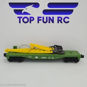 Lionel 16609 Operating Crane 1987 Flat Car - Picture 1 of 5