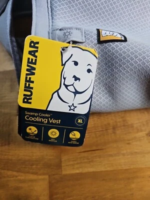 Охлаждающий жилет для собак RUFFWEAR Swamp Cooler графитовый серый размер очень большой XL для походов  - Изображение 1 из 3