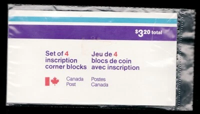 1976 - #684 Olympic Communications Postage Stamps -Inscription Block Set - cv$35 - Image 1 of 2