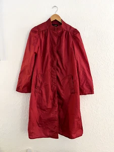 Rose Rosa Frühlings Regenjacke, 90er Vintage Taschen Med Totes Klassiker - Bild 1 von 5