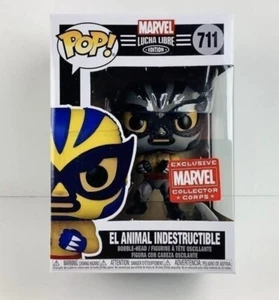 Funko Pop! Marvel ~ Lucha Libre Edition ~ El Animal Indestructible #711  - Picture 1 of 6