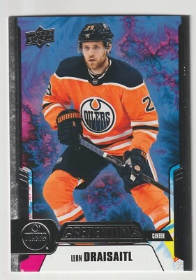 2019-20 UD Credentials Leon Draisaitl Card #15 Edmonton Oilers - Image 1 of 2
