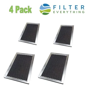 (4-PACK) GE COMPATIBLE RANGE HOOD CHARCOAL CARBON FILTER WB2X9883 JX81A CF2888 - Picture 1 of 7