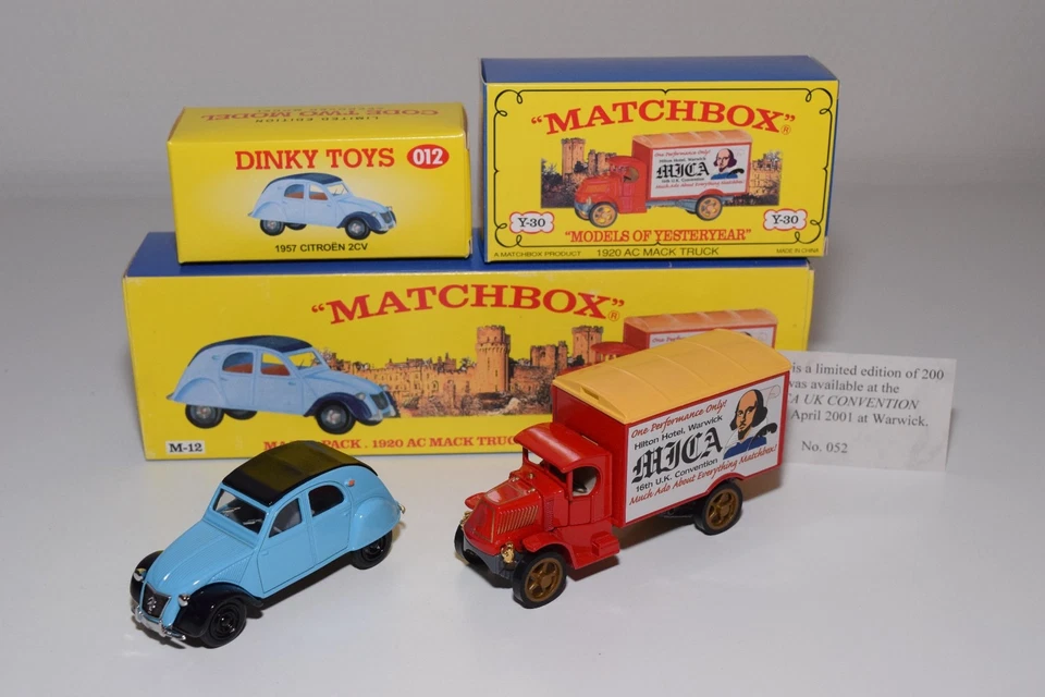 ^^^ MATCHBOX YESTERYEAR M12 16TH MICA CONVENTION 2001 WARWICK MIB 52/200 RARE - Photo 1/1