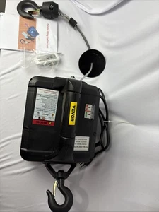 110V Portable Electric Lifting Traction Hoist Capacity 500KGS - Picture 1 of 12