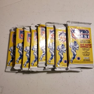 8 Packs 1990 NFL Pro Set Football Cards Series 2 Factory Sealed  - Picture 1 of 2