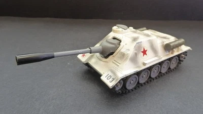 Vintage Corgi Toys SU-100 Russian Medium Tank - Image 1 of 4