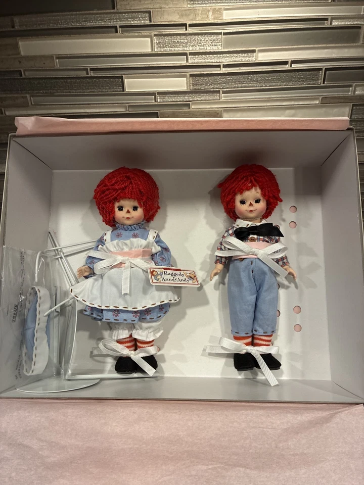 Madame Alexander “Raggedy Ann & Andy” Collector Set – #47745 - Image 1 of 4