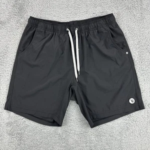 Vuori Kore Shorts Mens Large Black Performance Stretch Athletic Gym Linerless - Picture 1 of 10