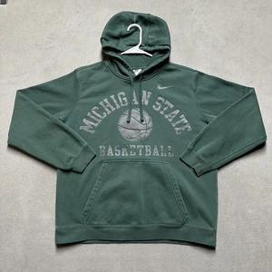 Michigan State Spartans Hoodie Pullover Herren Large NCAA Basketball Nike Swoosh - Bild 1 von 10