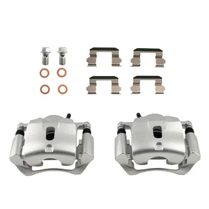Front Brake Caliper Kit w/Bracket for Honda Pilot 3.5L 2003-08 19-B2670 19-B2671 - Picture 1 of 22
