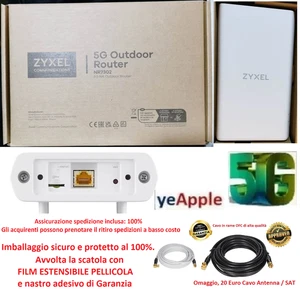 Zyxel 5G NR Router NR7302 da Esterno, 300 Mbit/s, NSA & SA, Ultraveloce, Testato - Bild 1 von 9