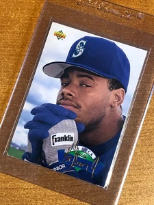 1993 Upper Deck Baseball Ken Griffey Jr #D13 Gold Signature - Picture 1 of 3