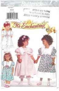 Pantalones de vestir para niños Butterick 3272 It's Enchanting 1994 talla 2-4 patrón - Imagen 1 de 3