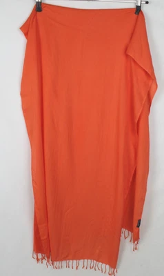 Fraas Chal De Viscosa En Naranja, Dama Talla 190 X 60 Cm, Muy Buen Estado - Imagen 1 de 2