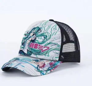 Hatsune Miku Baseball Hat Cap Fashion Style Kawaii Anime - Picture 1 of 1