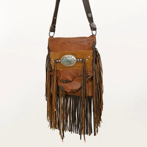 AD American Darling Large Crossbody Genuine Leather Western Women Bag Handbag - Picture 1 of 6