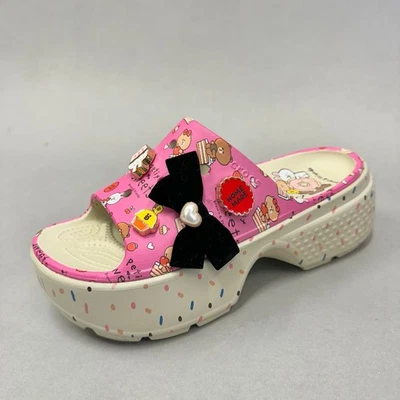 Crocs Line Friends x Stomp Slide 'Petit Sweets' sandalias stomp slide talla 8 Foto 1 de 4