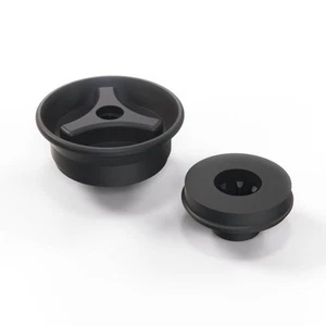 Alfa Romeo GTV 6 Fist Fuel Cap With Insert Black - Picture 1 of 4