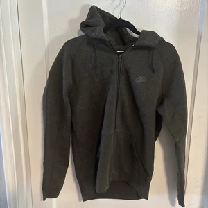 Nike Men’s Full Zip Hoodie Sweatshirt Green Medium - Picture 1 of 9