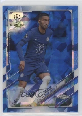 2020-21 Topps Chrome UCL Sapphire Edition Hakim Ziyech #84 - Image 1 of 2