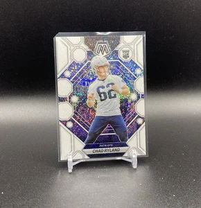2023 Panini Mosaic - Rookies Chad Ryland #297 White Sparkle Prizm (RC) - Picture 1 of 2