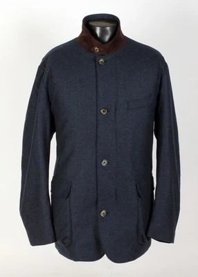 Loro Piana Cashmere Roadster Villa D'Este Jacket - XL / XXL Blue - $5710 Retail - Image 1 of 4