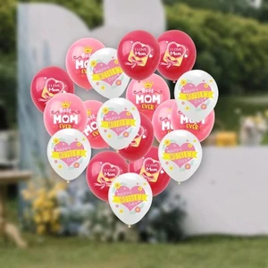 18 Stück Luftballons Zum Muttertag, Party Luftballons „Love You Mom“, - Bild 1 von 7