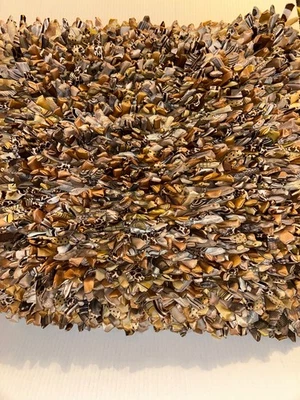 Dreamweavers Peluda Multicolor Patchwork Seda Corbata Almohada Falsa 18" Foto 1 de 4