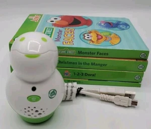 LeapFrog Tag Junior With 4 Books/Cable Sesame Street Dora If I Were Christmas - Picture 1 of 9