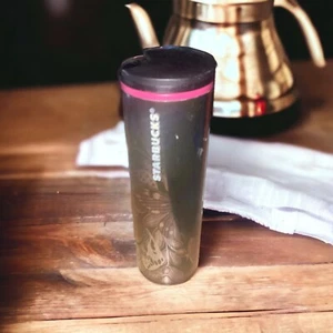 Starbucks Shimmer Metallic Butterfly Coffee Tumbler Floral 16oz Ltd Edition 2019 - Bild 1 von 11