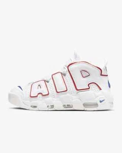 NIKE AIR TOTAL MAX UPTEMPO 96 - BIANCO/ROSSO/BLU - DX2662 100 - UK 10, 12 - Foto 1 di 12