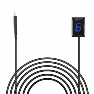 Indicador de engranajes de motocicleta pantalla LED azul para Honda CB CBR CBF NT700V XL700V - Imagen 1 de 8