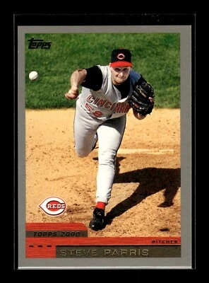 2000 Topps #407 Steve Parris (EX)(BAS) - Image 1 of 2