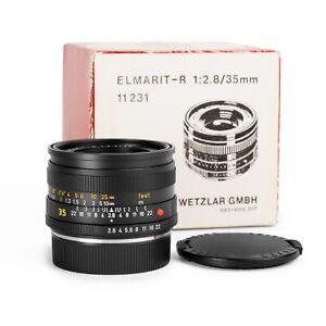 Leica 35mm F2.8 Elmarit-R Early '80s Vintage V3 Lens #323... EXC