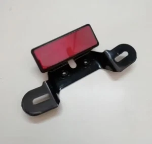 RXZ Yamaha Catalyzer NUMBER PLATE BRACKET NO PLATE NUMBER + REFLECTOR Complete - Bild 1 von 2