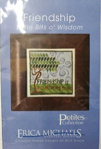 Erica Michaels Friendship Little Bits O' Wisdom kit garza 40 ct - Foto 1 di 3
