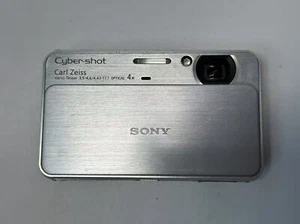 SONY Cyber-shot DSC-T99 Compact Digital Camera Sliver Tested English - Picture 1 of 13